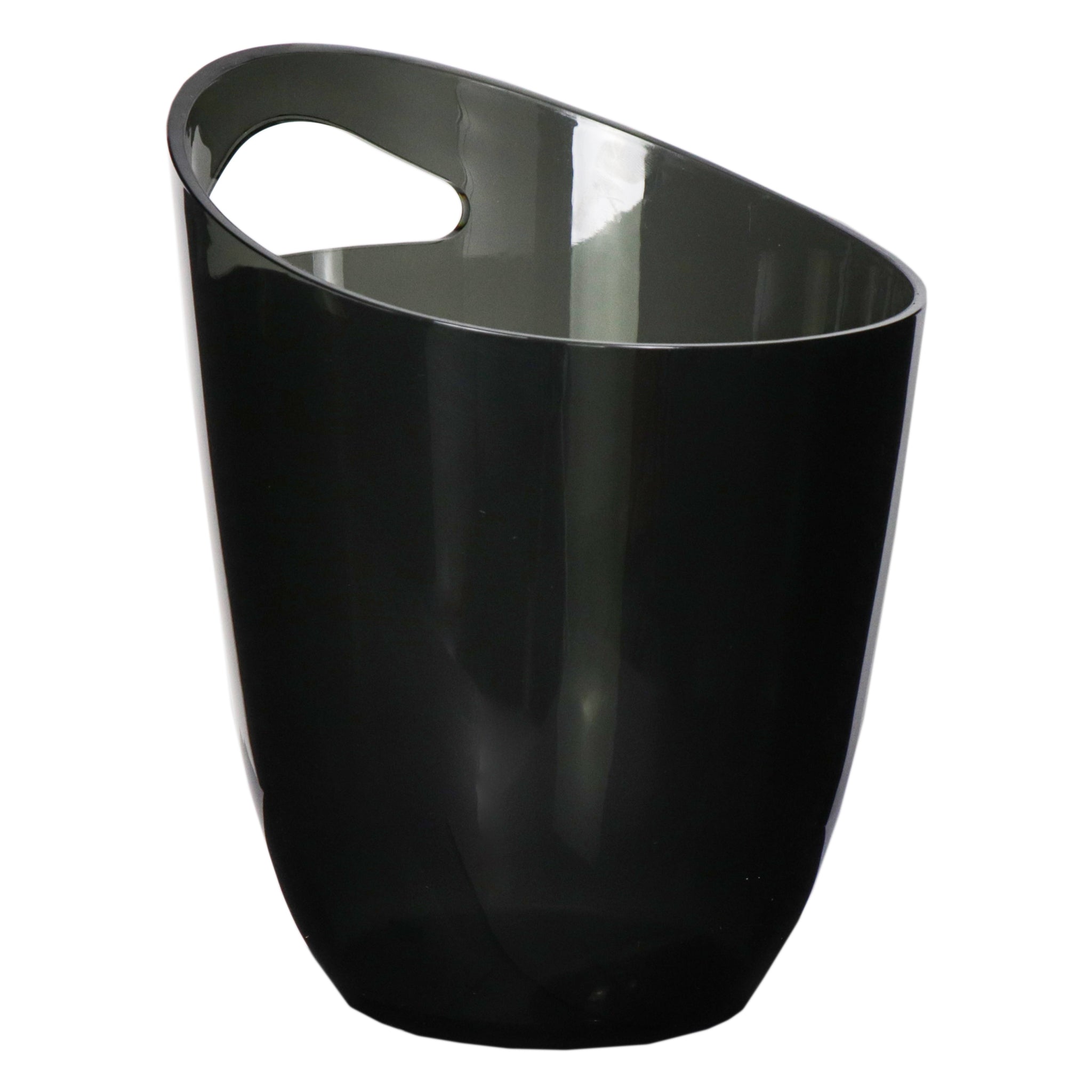 BAR BUTLER WINE BUCKET TRANSPARENT BLACK PS PLASTIC, 3L