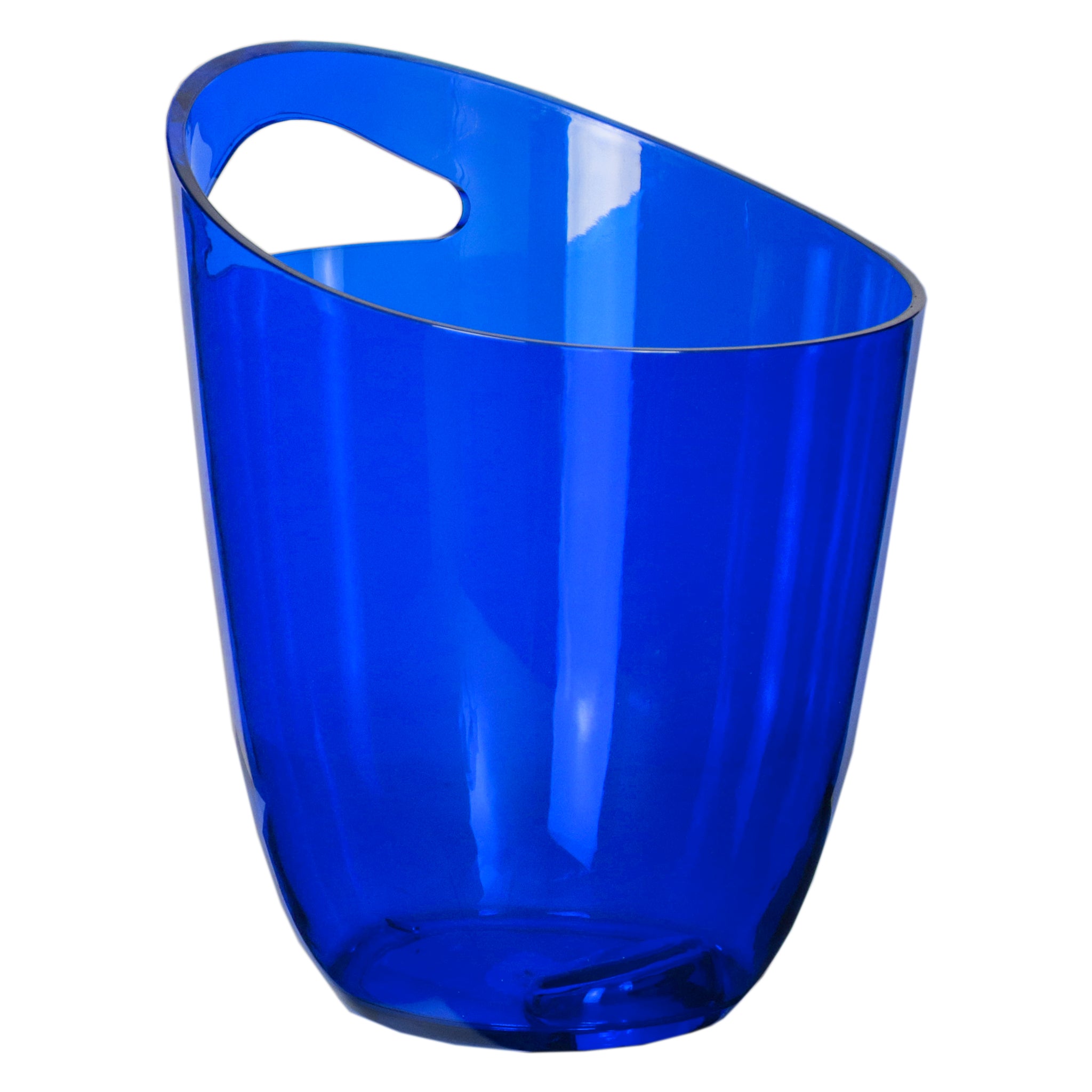 BAR BUTLER WINE BUCKET TRANSPARENT BLUE PS PLASTIC, 3L