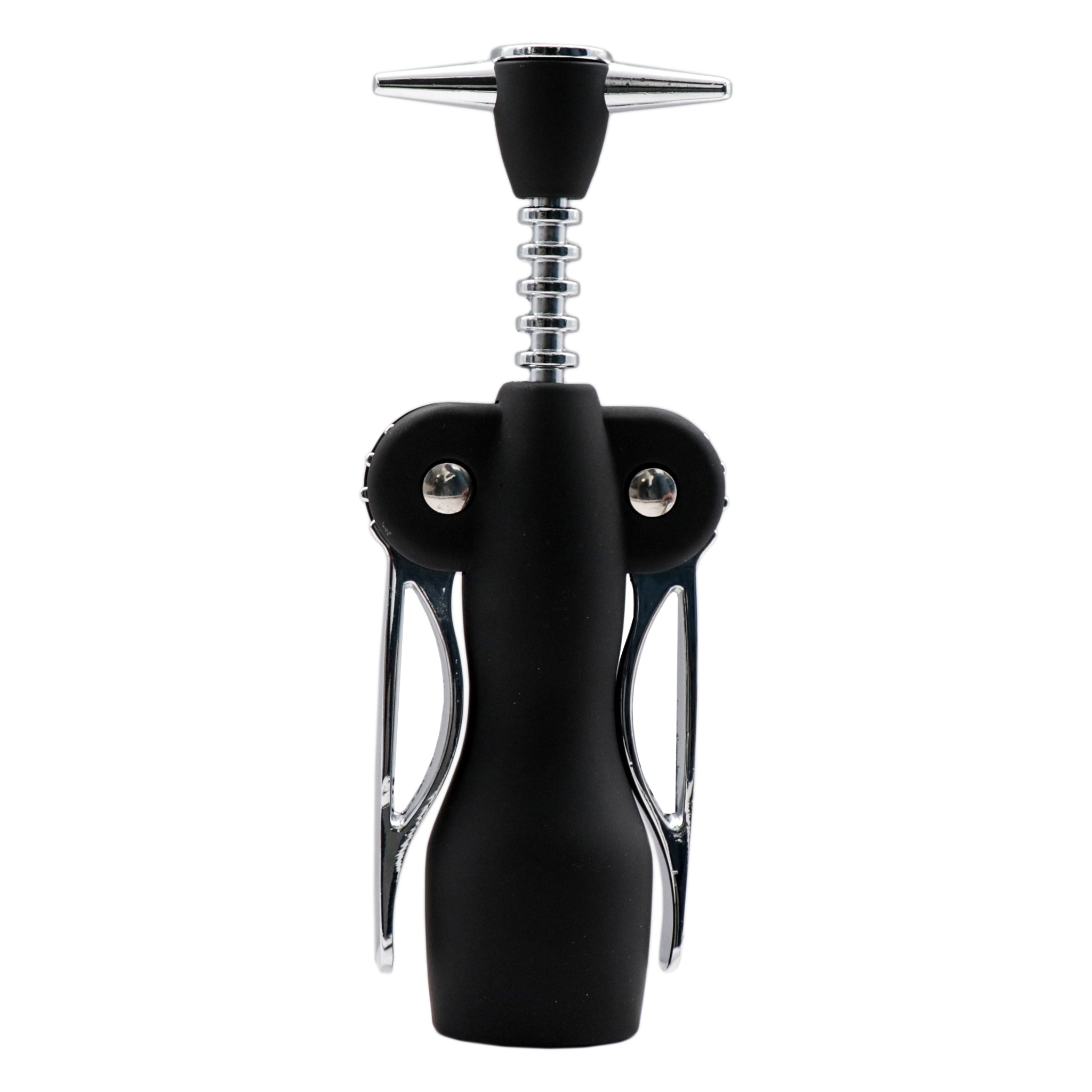 BAR BUTLER MERMAID WING CORKSCREW BOTTLE OPENER BLACK