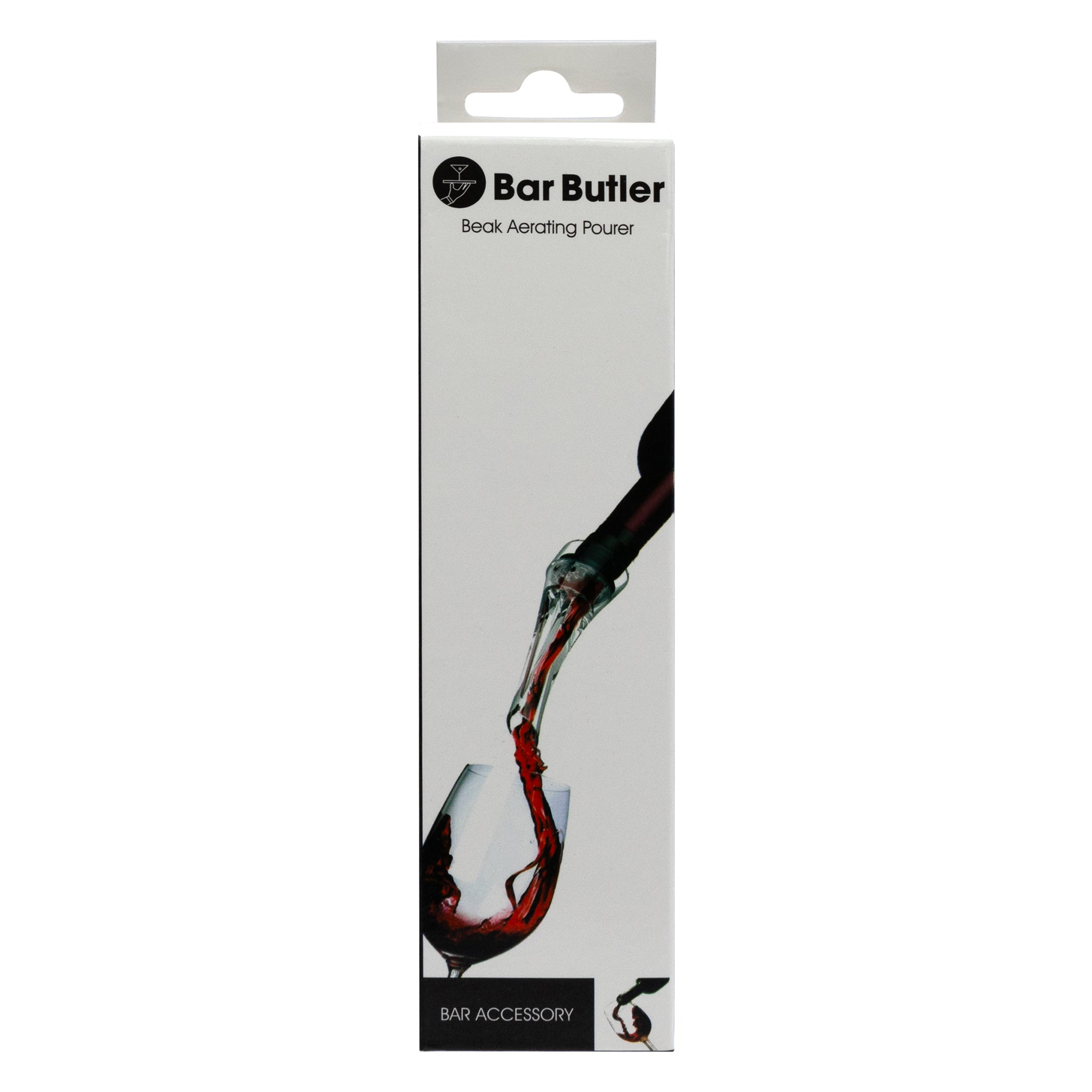 BAR BUTLER BEAK WINE AERATING POURER PS PLASTIC