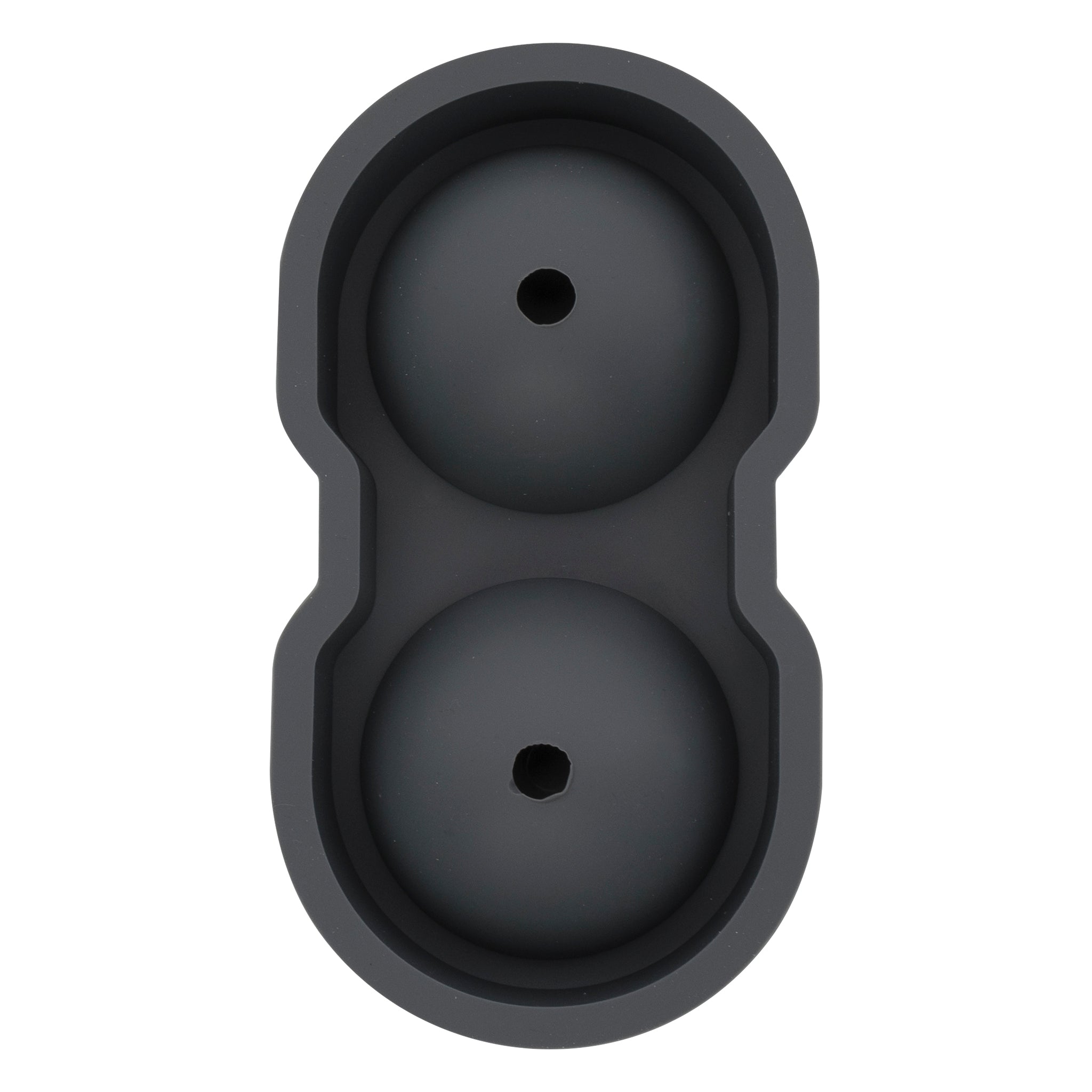 BAR BUTLER GREY SILICONE 2 LARGE BALLS ICE MOULD