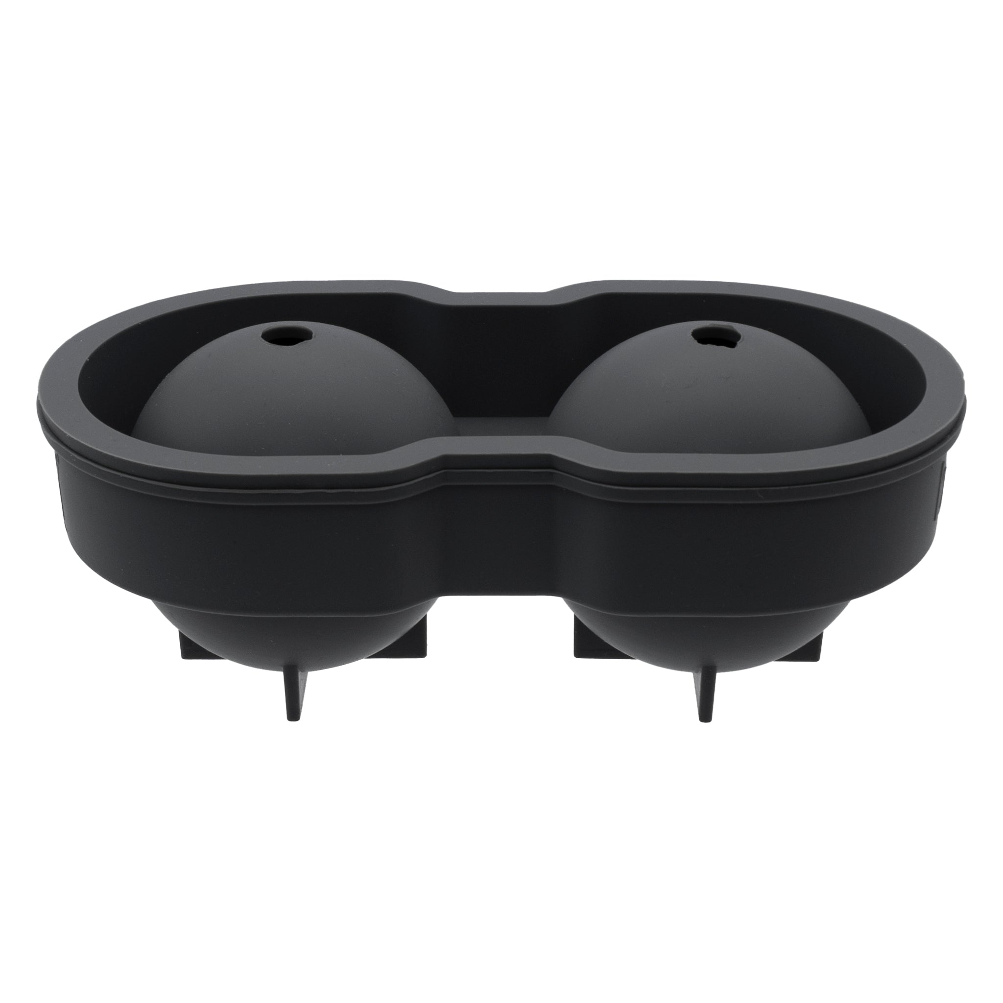 BAR BUTLER GREY SILICONE 2 LARGE BALLS ICE MOULD