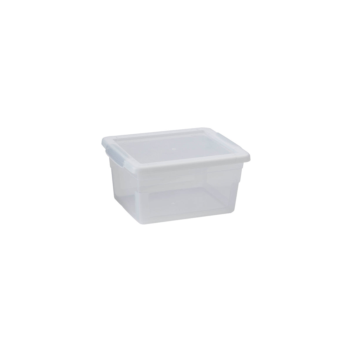 REGENT STOREAWAY CLEAR PLASTIC NEST AND LID STORAGE BOXES 1.3L l 2.1L l 4L l 6L, 4 PIECE VALUE PACK