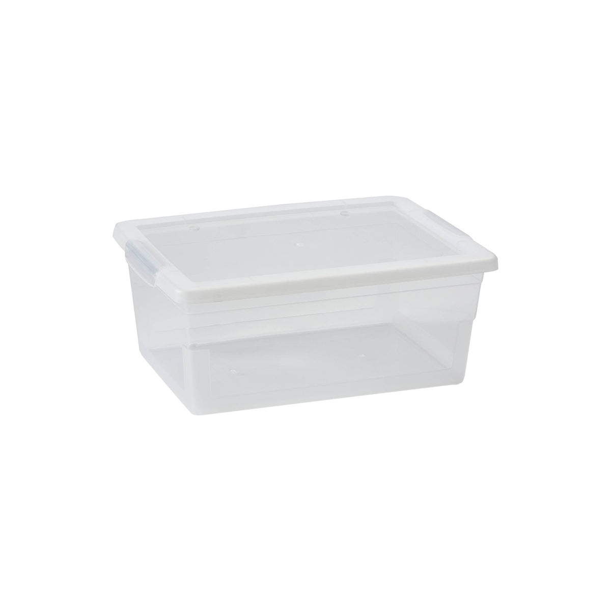 REGENT STOREAWAY CLEAR PLASTIC NEST AND LID STORAGE BOXES 1.3L l 2.1L l 4L l 6L, 4 PIECE VALUE PACK