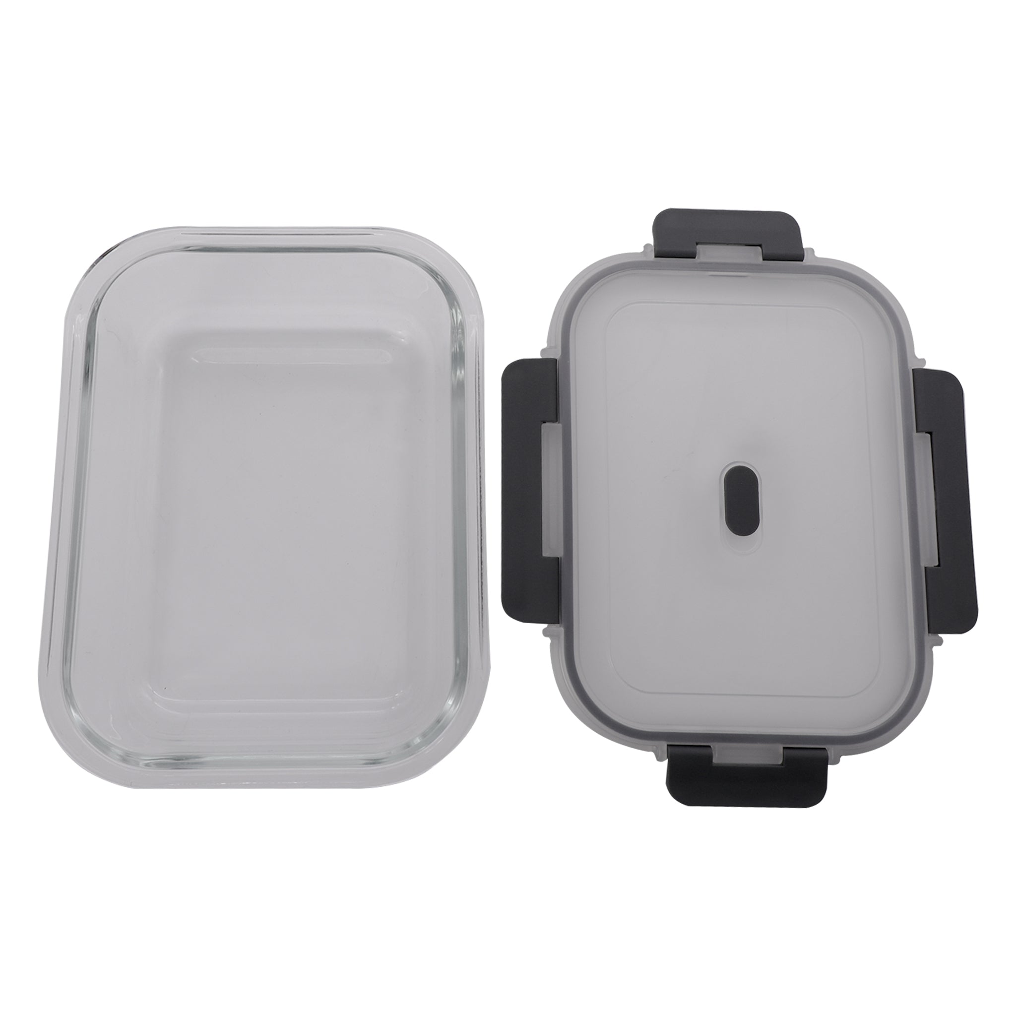 CONSOL MADRID RECT. STORAGE CONTAINER WITH CLIP ON VENTED LID, 1.5L