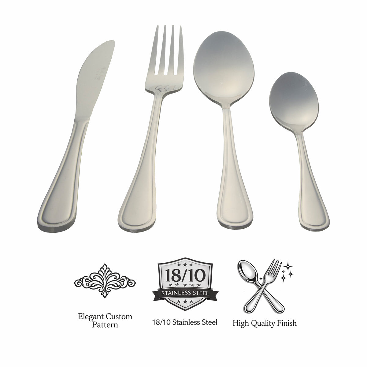 ST. JAMES CUTLERY BRISTOL (880) GIFT BOX 24 PIECE SET