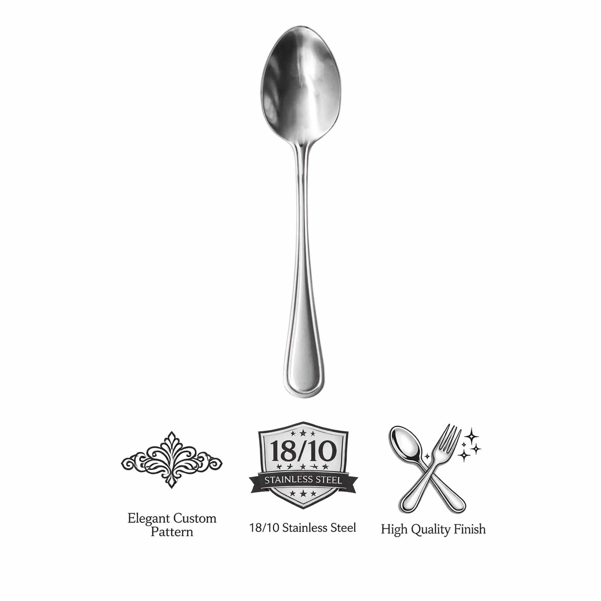 ST. JAMES CUTLERY BRISTOL (880) TEASPOON GIFT BOX 6PK SET
