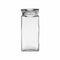 REGENT GLASS SLIM SQUARE JAR WITH GLASS LID, 2.3LT (315X100X100MM)