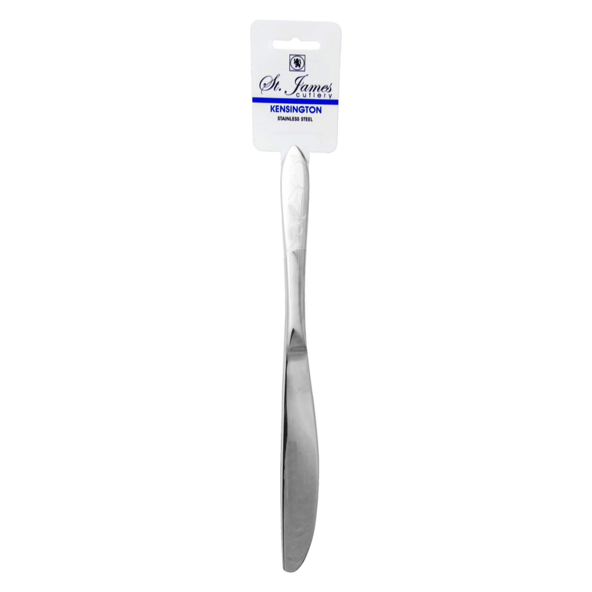 ST. JAMES CUTLERY KENSINGTON TABLE KNIFE 2PK HANG CARD
