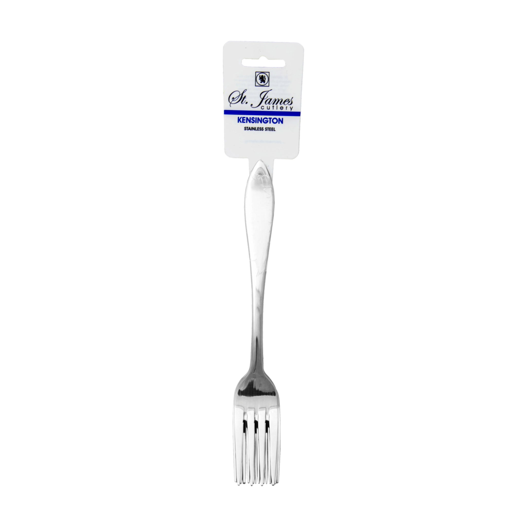 ST. JAMES CUTLERY KENSINGTON TABLE FORK 4PK HANG CARD