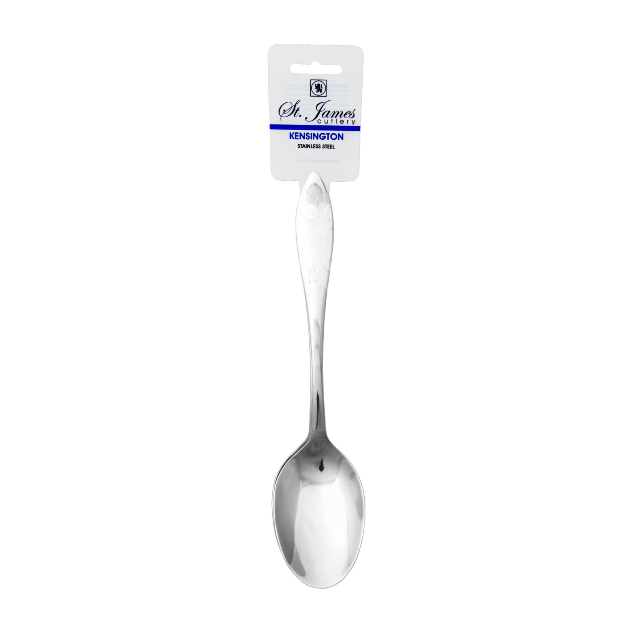 ST. JAMES CUTLERY KENSINGTON TABLE SERVING SPOON 2PK HANG CARD