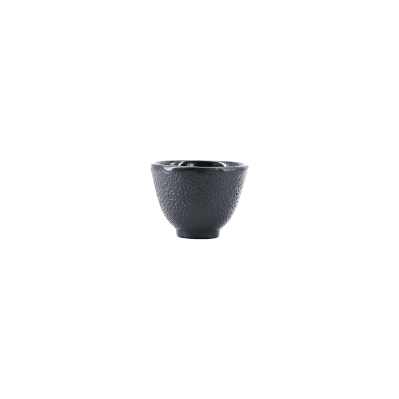 REGENT CAST IRON TEA CUP BLACK, 80ML (50X69MM DIA)