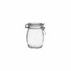 REGENT ROUND HERMETIC GLASS CANISTER WITH CLIP SEAL GLASS LID, 500ML (140X85MM DIA)