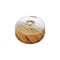 REGENT BAMBOO ROUND CUTTING/SERVING BOARD REVERSIBLE WITH DOME COVER, (280MM:DX95MM)