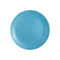 LUMINARC LOFT STONY BLUE TEMPERED GLASS SIDE PLATE, (205MM DIA)