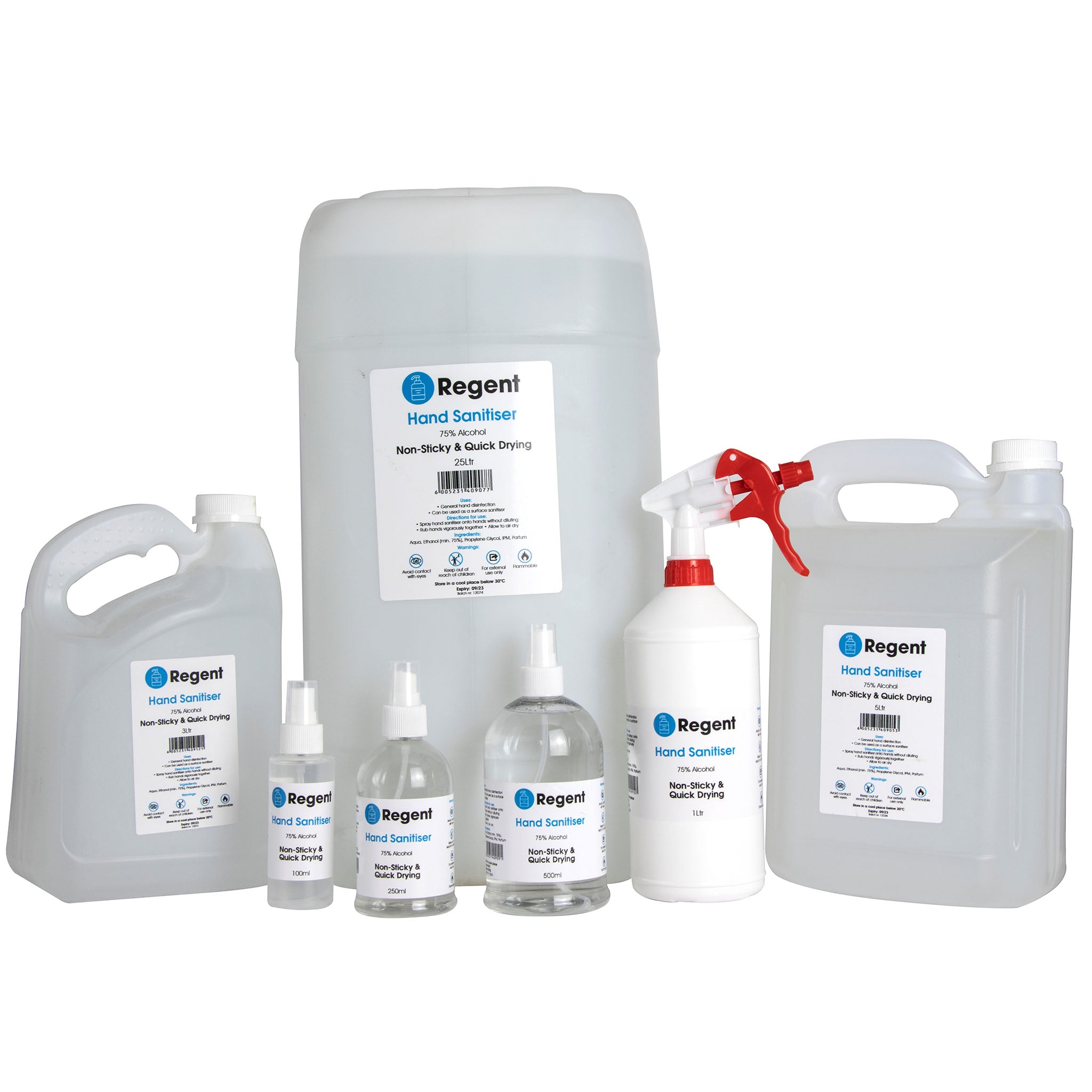 REGENT LIQUID HAND SANITISER, 25L