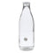 REGENT GLASS MILK BOTTLE WITH METAL LID, 1LT (85MM DIAX265MM)