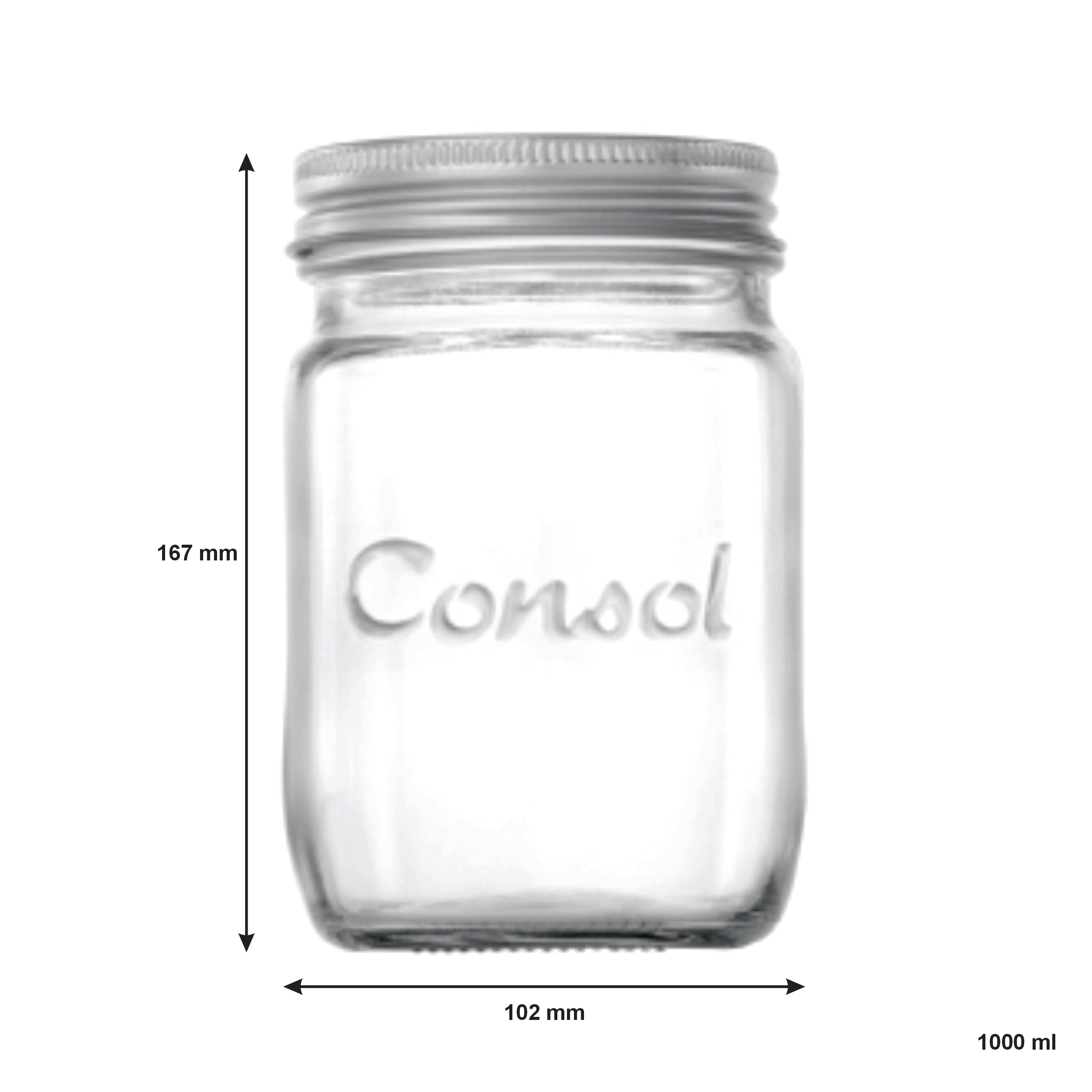 CONSOL PRESERVE JAR, 1L