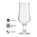 REGENT BLOOM STEMMED BEER GLASS, 370ML