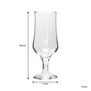 REGENT BLOOM STEMMED BEER GLASS, (370ML) BULK