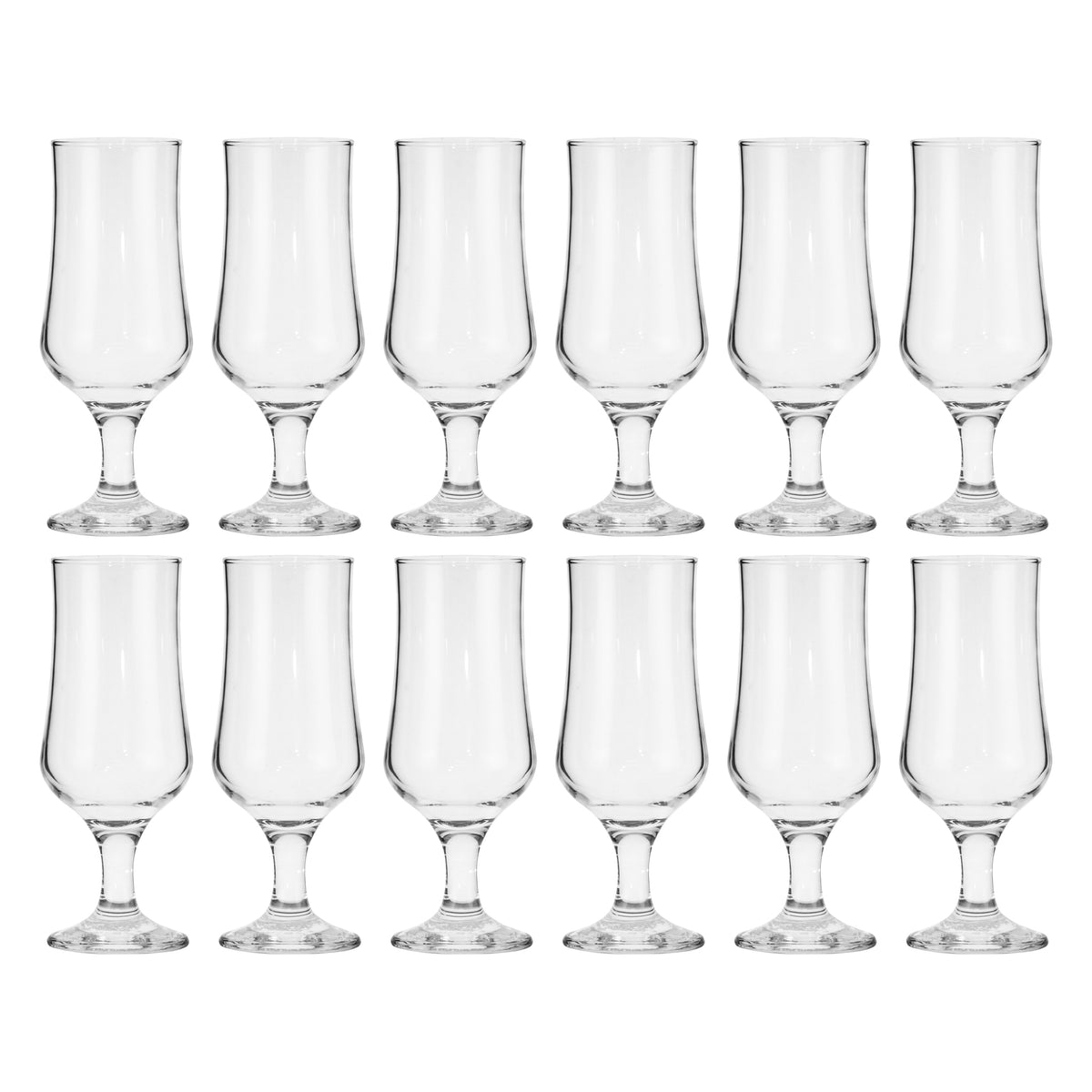 REGENT BLOOM STEMMED BEER GLASS, 370ML