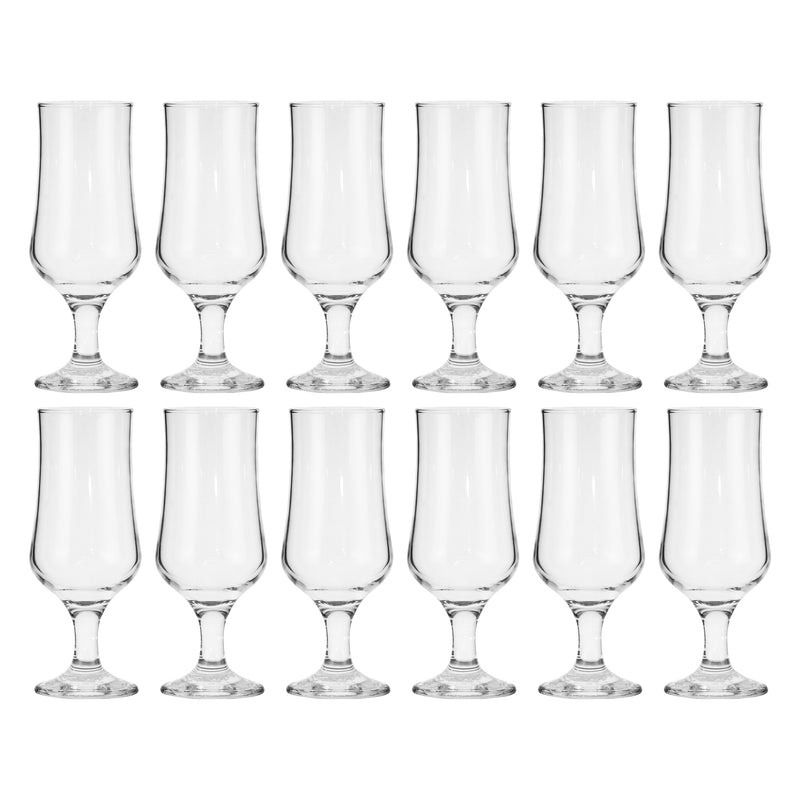 REGENT BLOOM STEMMED BEER GLASS, (370ML) BULK