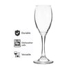 REGENT MANHATTAN STEMMED FLUTE CHAMPAGNE GLASS, 175ML