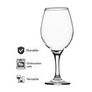 REGENT SUPERIOR STEMMED RED WINE GLASS, 600ML