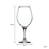 REGENT SUPERIOR STEMMED RED WINE GLASS, 600ML