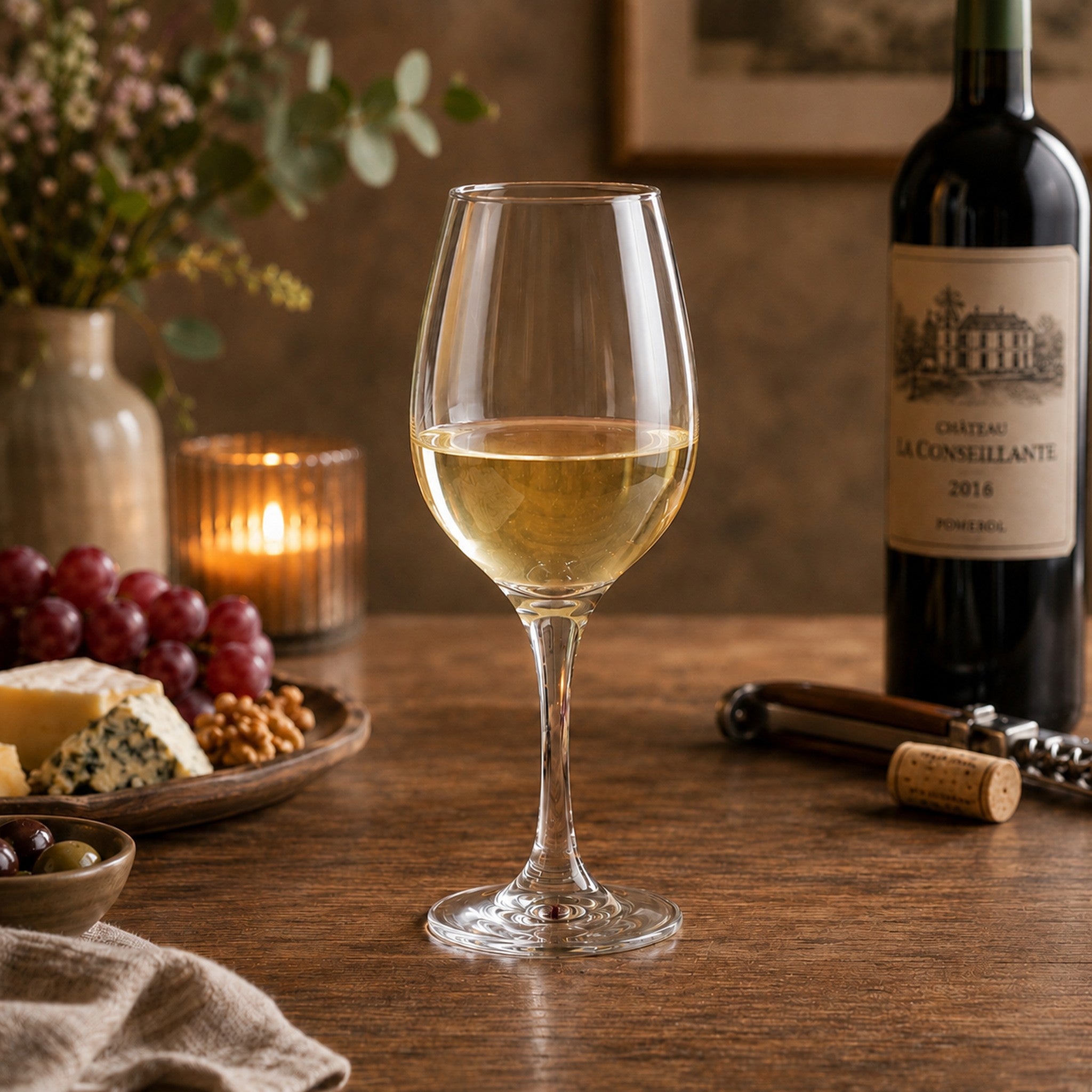 REGENT SUPERIOR STEMMED WHITE WINE GLASS, 385ML