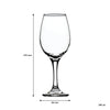 REGENT SUPERIOR STEMMED WHITE WINE GLASS, 385ML