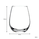 REGENT FREESIA STEMLESS TUMBLER, (350ML) BULK