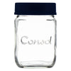 CONSOL JAR WITH NEW ASSORTED COLOURED LIDS, 1L