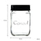 CONSOL JAR WITH NEW ASSORTED COLOURED LIDS, 1LT (167X102MM DIA)