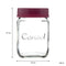 CONSOL JAR WITH NEW ASSORTED COLOURED LIDS, 1LT (167X102MM DIA)