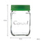 CONSOL JAR WITH NEW ASSORTED COLOURED LIDS, 1LT (167X102MM DIA)