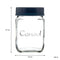 CONSOL JAR WITH NEW ASSORTED COLOURED LIDS, 1LT (167X102MM DIA)
