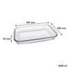 MARINEX RECTANGULAR ROASTER, 2.2L
