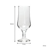 REGENT STEMMED BEER GLASSES 6PK, 370ML