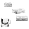 REGENT TOT GLASSES WITH HANDLES 6PK, 25ML
