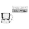 REGENT TOT GLASS WITH HANDLE 6 PACK, (25ML)