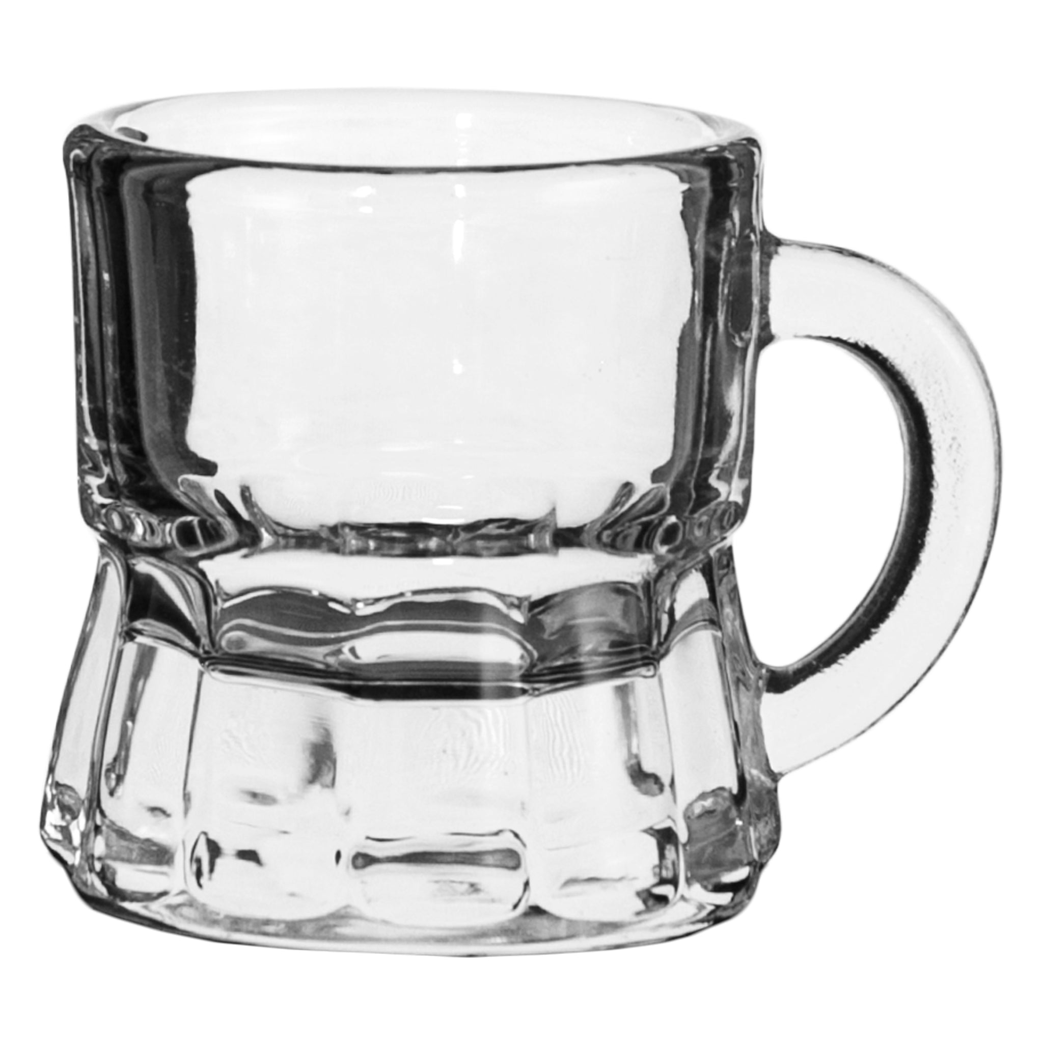 REGENT TOT GLASSES WITH HANDLES 6PK, 25ML