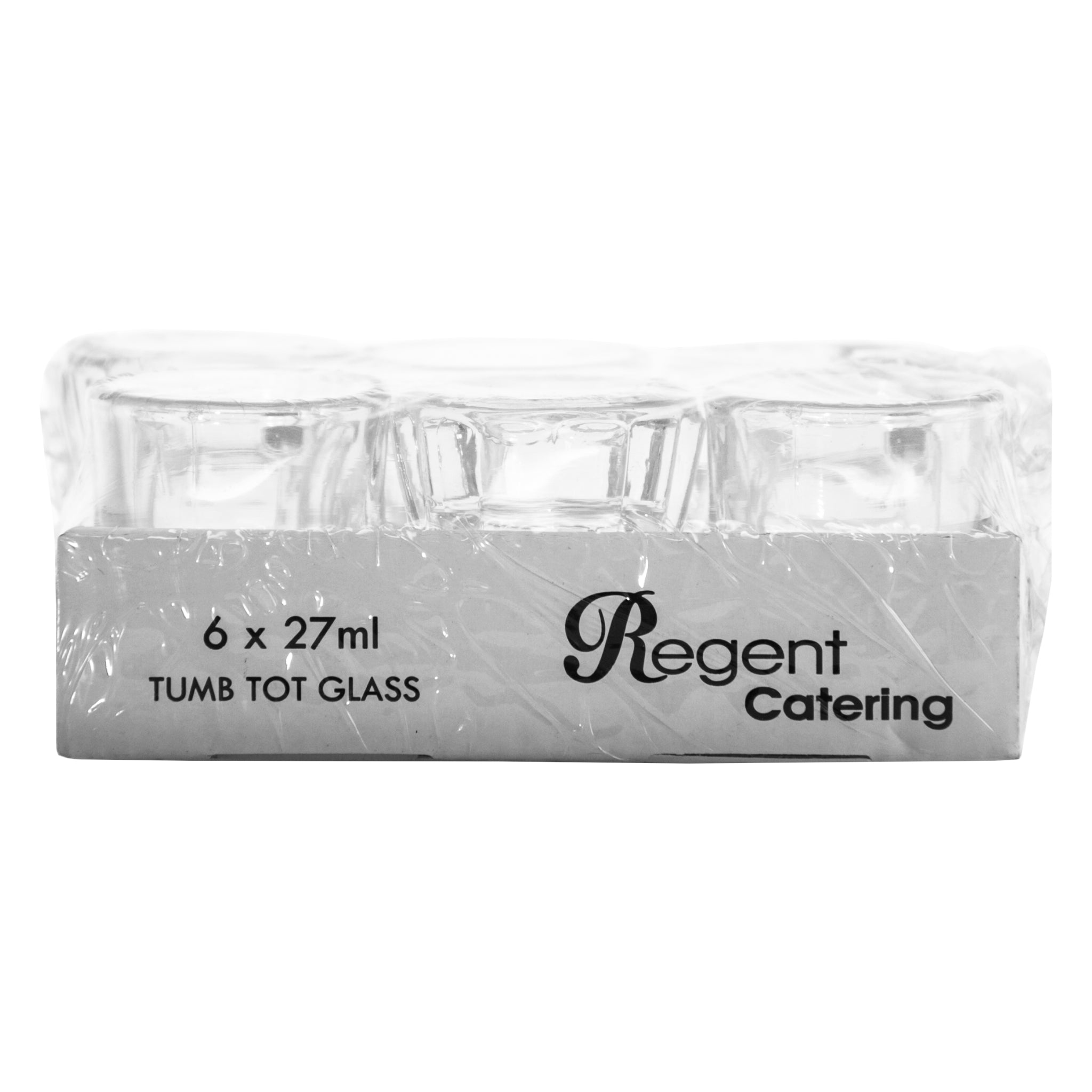 REGENT TOT GLASSES WITH HANDLES 6PK, 25ML