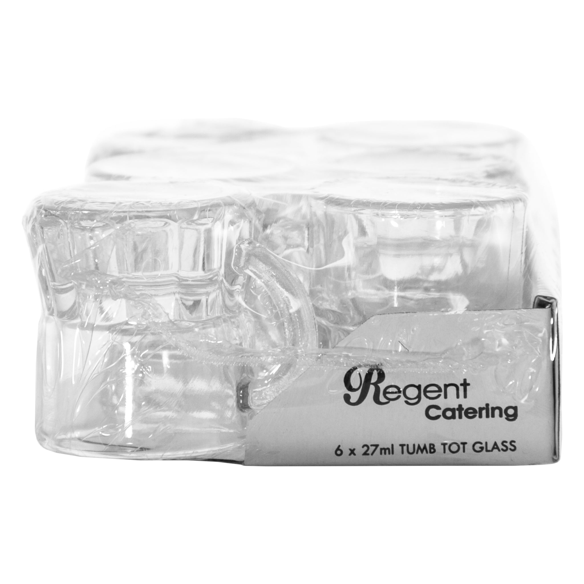 REGENT TOT GLASSES WITH HANDLES 6PK, 25ML