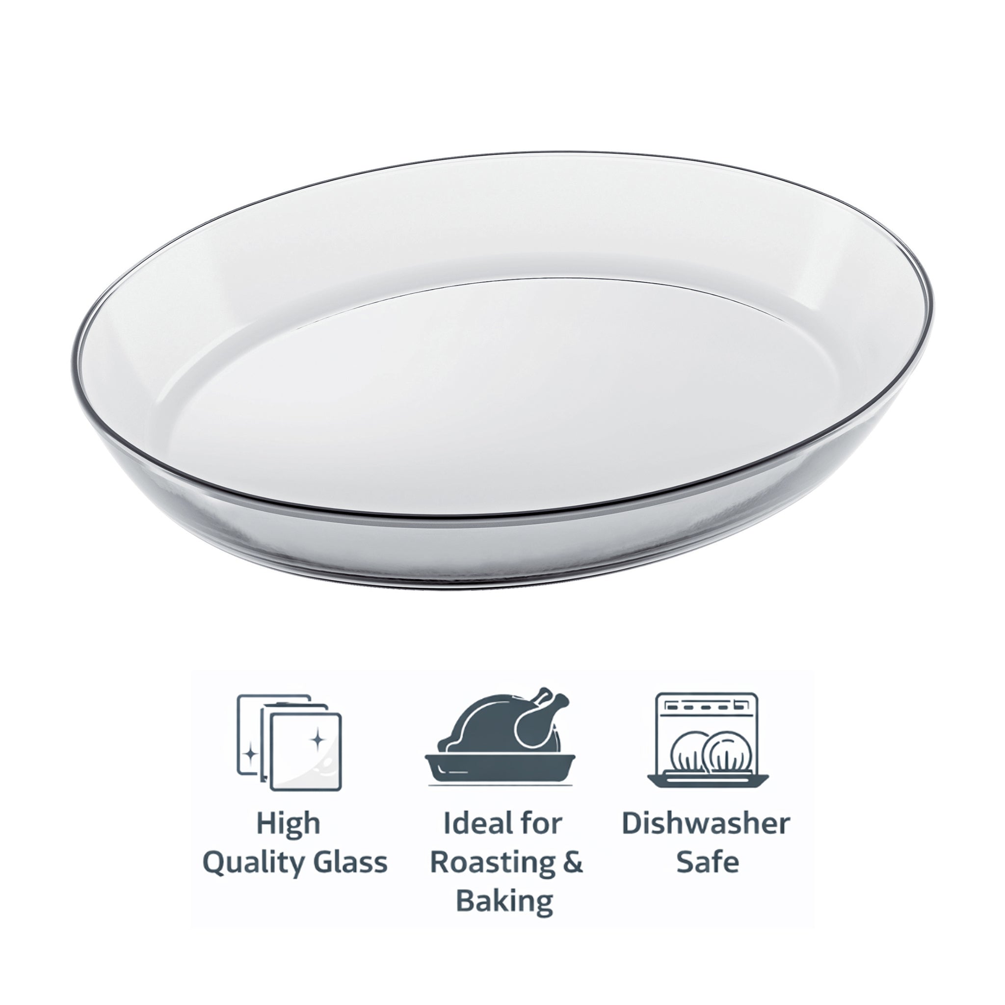 MARINEX OVAL BAKING DISH, 3.2L