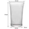 REGENT TALL HOT SHOT TOT GLASSES 12PK, 50ML