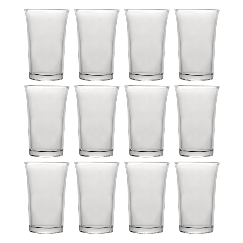 REGENT TALL HOT SHOT TOT GLASS 12 PACK, (50ML)
