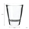 REGENT SINGLE TOT GLASS 12 PACK, (25ML)