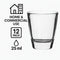 REGENT SINGLE TOT GLASS 12 PACK, (25ML)
