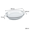 MARINEX SELETTA MEDIUM OVAL ROASTER WITH HANDLES, 3.2L